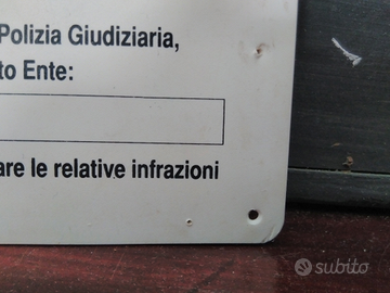 Cartello  VIETATO FUMARE anni 90 vintage origin - Collezionismo In  vendita a Caltanissetta