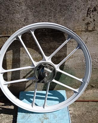 Grimeca 10 raggi ruota anteriore Ciao completa