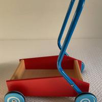 Carrello primi passi-Slow Toys da 12 M+