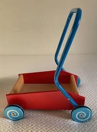 Carrello primi passi-Slow Toys da 12 M+
