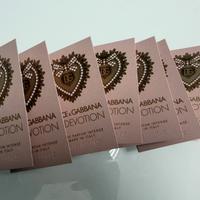 Campioncini dolce & gabbana 1,50 ml due pezzi