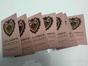 Campioncini dolce & gabbana 1,50 ml due pezzi