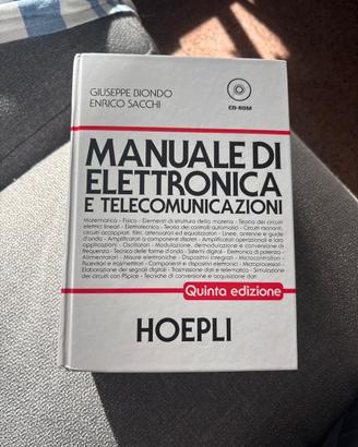 Manuale di elettronica e telecomunicazioni - 5º ed
