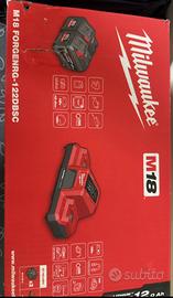 Milwaukee 2 batterie m18 12ah forge nuove