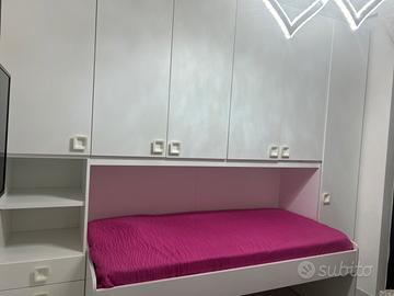 Cameretta Ponte Moderna con letto singolo NUOVA