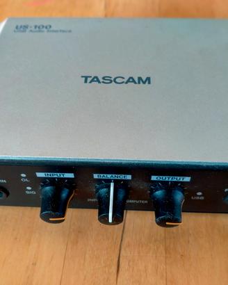 scheda Audio Chitarra Tascam US-100 