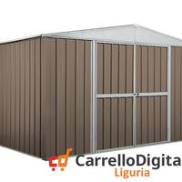 Box in lamiera di Acciaio 360x260cm 9mq tortora