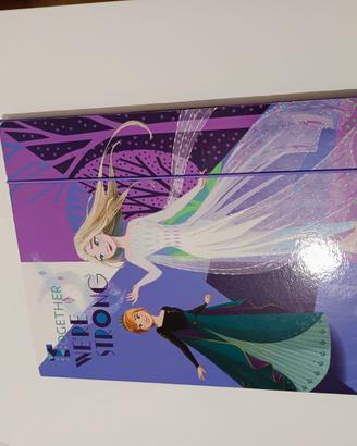 Cartellina e quaderno Frozen