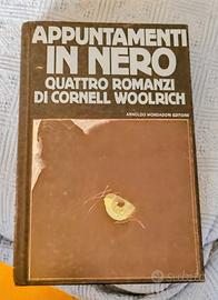 Libro contenente 4 romanzi Cornell Woolrich
