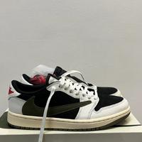 Travis ScottxJordan Air Jordan 1Low"Medium Olive39