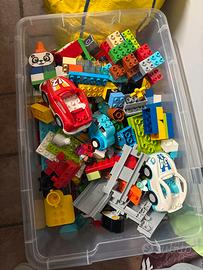 Lego duplo misto+pista trenino completa