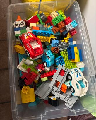 Lego duplo misto+pista trenino completa
