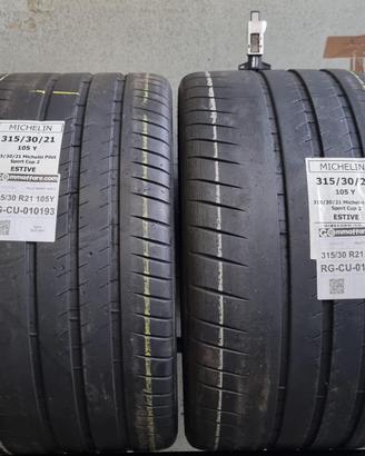 2 Pneumatici 315/30 R21 Michelin Pilot Sport Cup 2