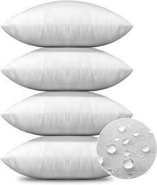 Artscope Set di 4 Cuscini Impermeabile Imbottitura