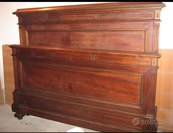 Antico letto inizio 900