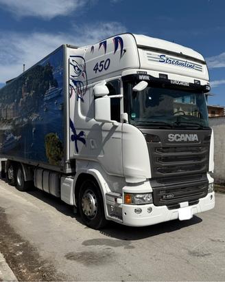 Scania r 450 e6 cella frigo 7.40 atp 09/31