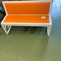 Panchina in ferro artigianale