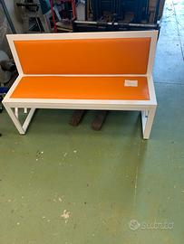 Panchina in ferro artigianale