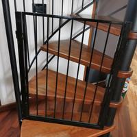 Cancelletto in ferro per scalla chiocciola 