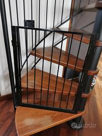 Cancelletto in ferro per scalla chiocciola 