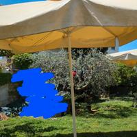 ombrelloni da esterno- palo centrale con base