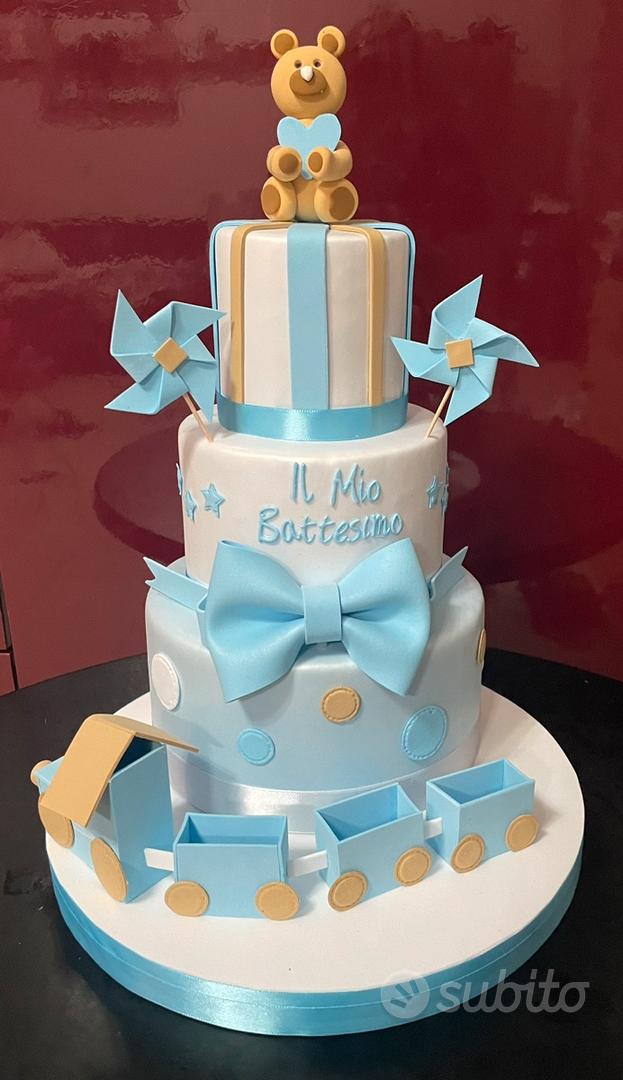 Torta scenografica battesimo - Tutto per i bambini In vendita a Roma