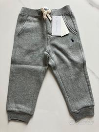 Pantaloni tuta grigia bimbo 2ANNI RALPH LAUREN