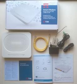 Tim Smart Modem WiFi TG789vac v2 per ADSL e Fibra
