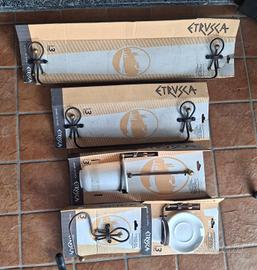 kit accessori bagno  set 5 per 
