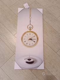 Quadro - orologio da parete nuovo 