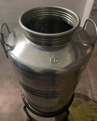 Contenitore per alimenti accisio inox 18/10 - 50 l