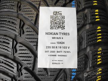 4 GOMME 235/50 R19 103V NOKIAN TYRES – INVERNALI