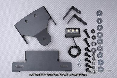 Portatarga corto HONDA CMX REBEL 500 300 2017 2019