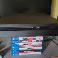 PS 4 CONSOLE + GIOCHI + JOYSTICK