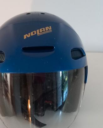 casco Nolan aperto