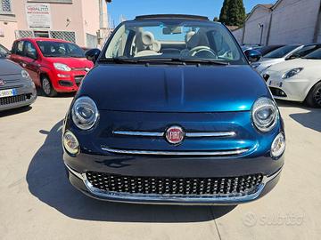FIAT 500 1.2 LOUGE CABRIO BENZINA AUTO STUPENDA