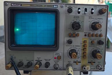 oscilloscopio national 50 Mhz