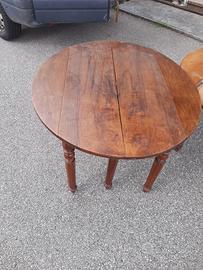 tavolo antico  allungabile a bandelle