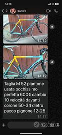 Bici strada bianchi