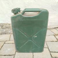 Tanica benzina combustibile acciaio  20 litri