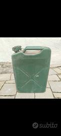 Tanica benzina combustibile acciaio  20 litri