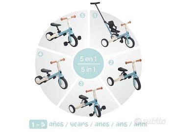Triciclo 5 in 1 