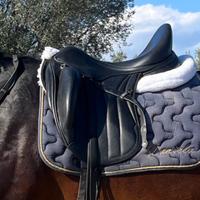 Sella da dressage V4 in fibra di carbonio
