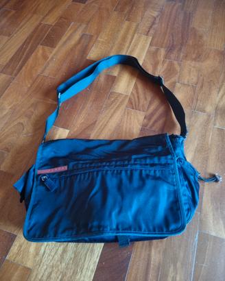 Prada Purple Sports Nylon Crossbody Bag