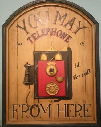 Insegna vintage da arredamento 