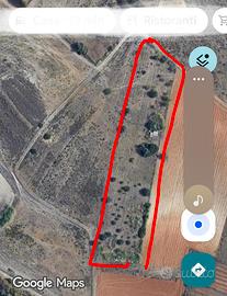 Terreno con rudere e pozzo  per irrigazione 