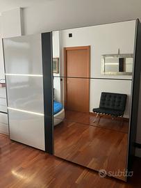 Armadio specchio 2 ante LED – Trasloco