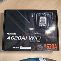 Scheda Madre Mini ITX ASRock A620AI Wifi 6e