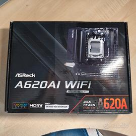 Scheda Madre Mini ITX ASRock A620AI Wifi 6e
