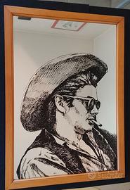 Specchio James Dean anni 80